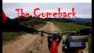Sulphur Mountain Rd from the gate to the top (9th mile marker)