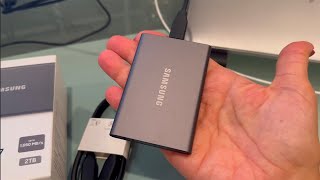 Video thumbnail for SAMSUNG T7 Portable SSD: 2TB of Awesome Power - Full Review by Modern Lifestyle Finds