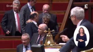 Damien Saez (Les p&#39;tits sous) et l&#39;Assemblee Nationale