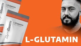 GymBeam L-Glutamine 500 g