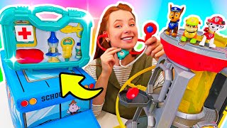 Die Paw Patrol Spielzeuge sind krank – Auf der Suche nach Medizin für die Welpen