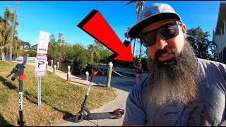 Driving For Dollars on Electric Scooters!