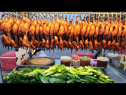 Unbelievable! Sold out of 300 Honey Duck per day! Popular Grilled - Best! Cambodia Street Food