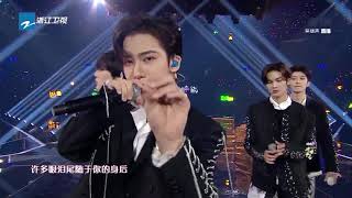 NEXT《Blah Blah》酷炫如黑骑 燃炸！《2020感恩有你》 浙江卫视2020跨年晚会 花絮  20191231 [ 浙江卫视官方HD ]