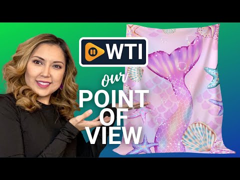 PRIS+SAND Mermaid Throw Blanket for Kids - WTI product video review