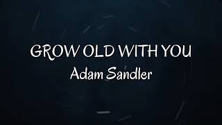 Adam Sandler - Grow Old With You (Lyrics)