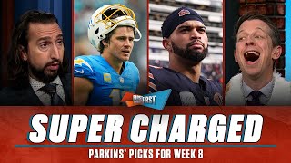Faith in Chargers ’never left’, Bears & Cowboys highlight Parkins’ Picks for Week 8 | FTF