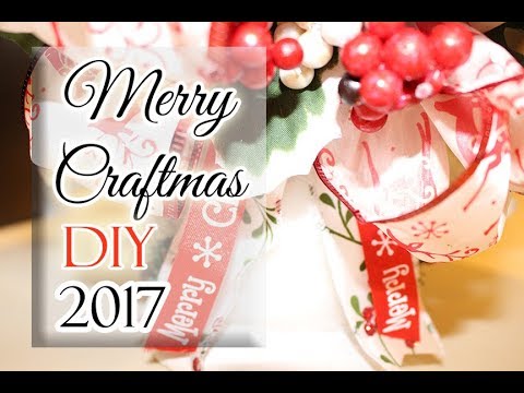 Merry Craftmas DIY 2017🎄🎅❄ w/ Auntie Coo Coo