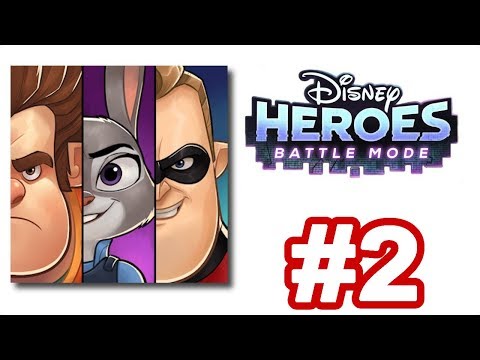 Disney Heroes Battle Mode Android/iOS Gameplay Walkthrough Part 2 | GuideAZ