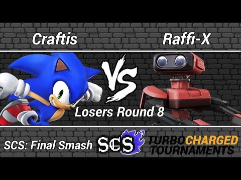 SCS: Final Smash Wii U Singles (Losers Round 8) - Craftis (Sonic) vs. Raffi-X (R.O.B.)