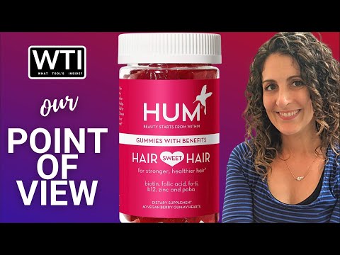 HUM Sweet Hair Gummy Vitamins - WTI product video review
