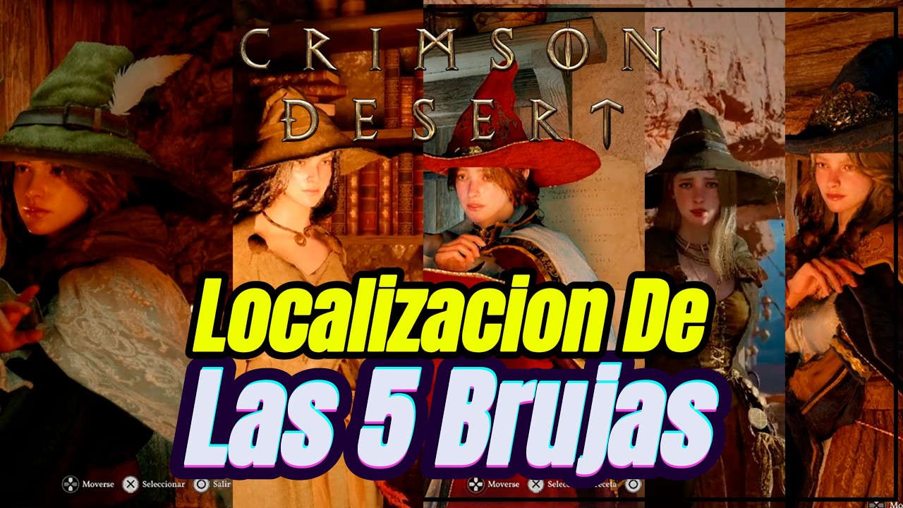 Localizacion de  De Las 5 Brujas Crimson Desert