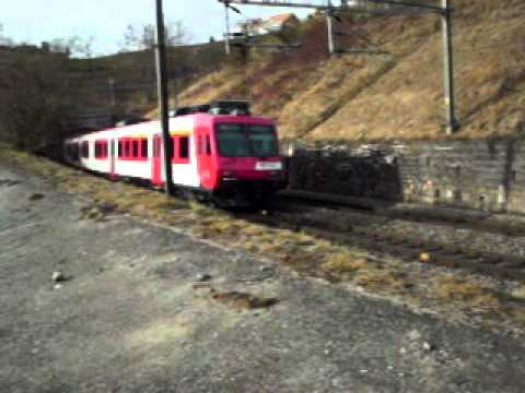 RBDe 560 384 Travys à Puidoux-Chexbres