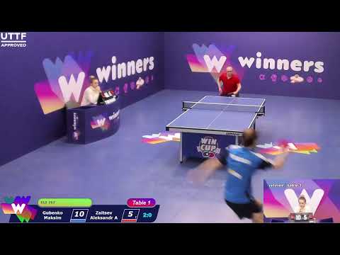 WINners CUP table 1 26.01 Gubenko Maksim - Zaitsev Aleksandr A 22:30