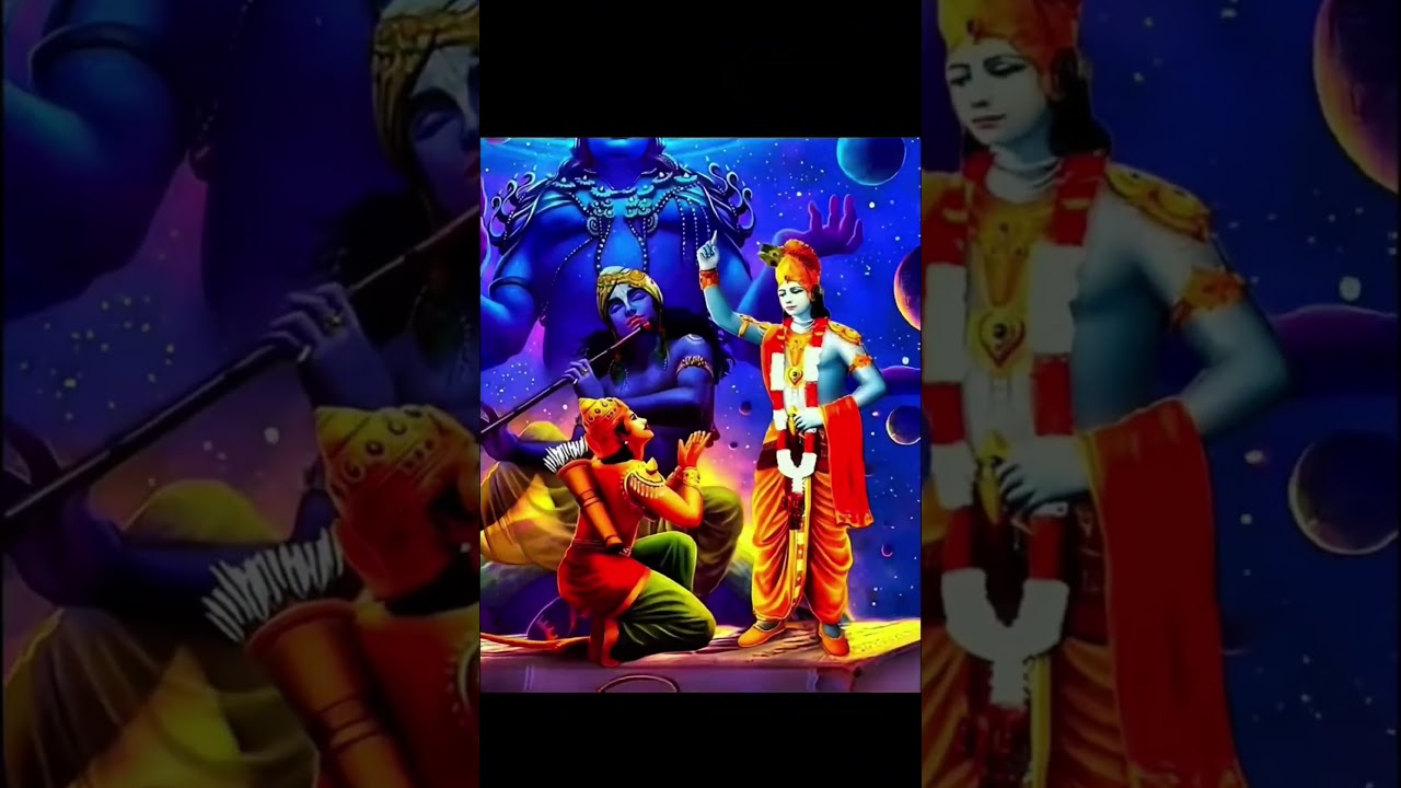 सारे धर्मो को त्यागो पार्थ 🦚 और मेरी सरन में आ जाओ🙇#mahabharat#explore #shorts #trending #shortsfeed