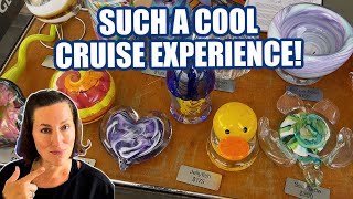 DON'T MISS The Hollywood Hot Glass Class (Show) On Celebrity Cruise Lines!