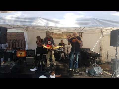 Mad Dog Bites band live at Hampstead Summer Festival 2019