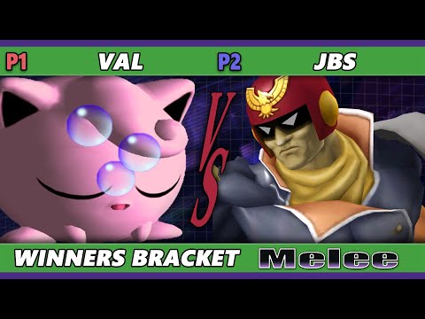 S@X 474 - Val (Jigglypuff) Vs. JBs (Captain Falcon) Smash Melee - SSBM