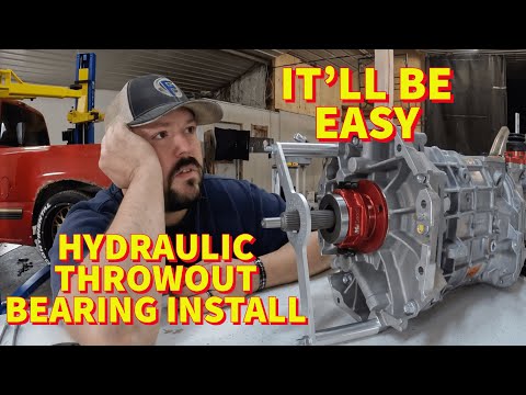 HYDRAULIC THROWOUT BEARING INSTALL AND SETUP