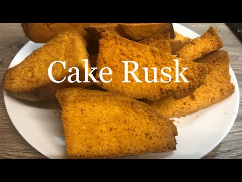Cake Rusk Recipe - How to make Cake Rusk Recipe