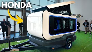 Honda's First CAMPER Trailer Is Not What I Expected!