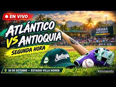 🔴 EN VIVO | SINTRAINAGRONLINE  - BÉISBOL EN URABÁ  | 30 DE OCTUBRE DE 2026