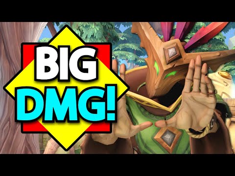 Making Damage Damba Look OP! (Paladins Mal'Damba Gameplay)