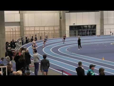 300m kobiet bieg 1 - Wrocław 20240114