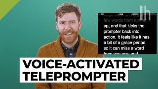 We Tested the Free Teleprompter App, Teleprompt.me, That Follows Your Voice