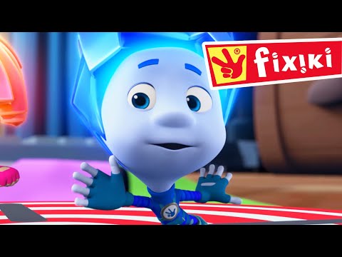 Fixiki - Aparatul de exerciții fizice (Ep. 121) Desene animate cu Nolik