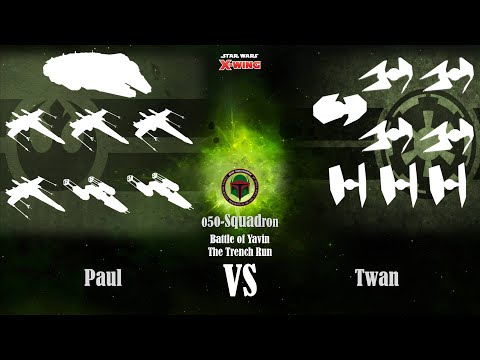 050-Squadron X-wing 2.5 Batrep - #173 Battle of Yavin - The Trench Run
