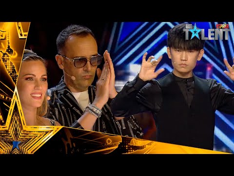 Un mentalista gana el PASE DE ORO tras su rechazo en China | Audiciones 4 | Got Talent España 2021