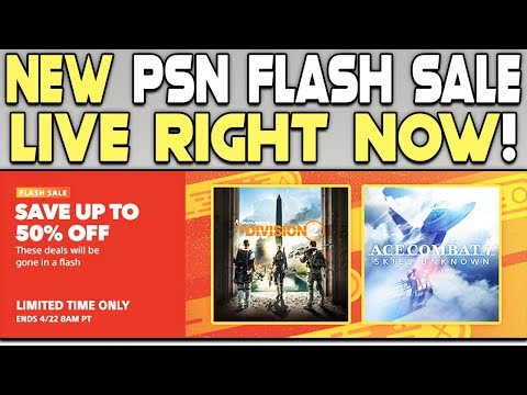 NEW PSN FLASH SALE LIVE RIGHT NOW - MORE GREAT PS4 GAME DEALS!
