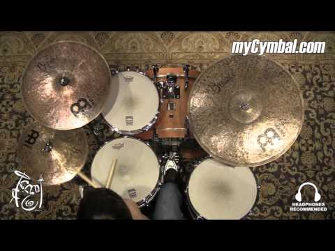 Meinl 14" Byzance Dark Hi Hat Cymbals - 1209/1374g (B14DAH-1112015C)
