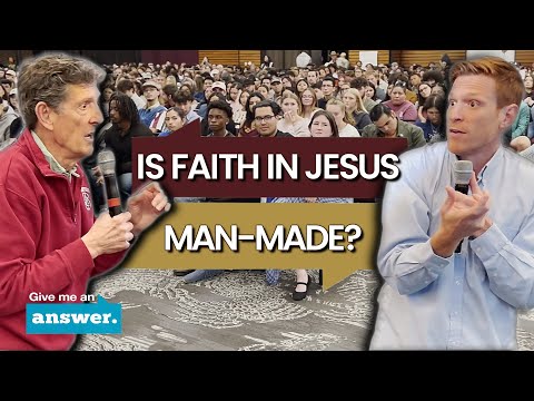 Stuart & Cliffe Knechtle | Texas State | Is Faith In Jesus Man-Made? | Give Me An Answer