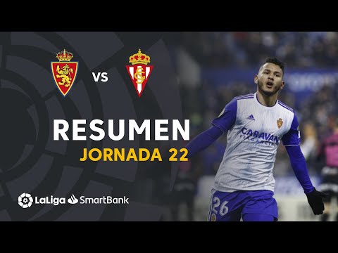 Resumen de Real Zaragoza vs Real Sporting (2-0)