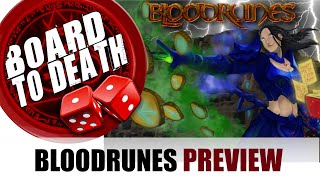 Bloodrunes Board Game Preview Kickstarter Video