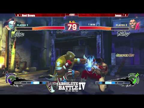 UVG Noel Brown (Vega) vs Jonas (Rog) Absolute Battle 4 - AE2012 Pools
