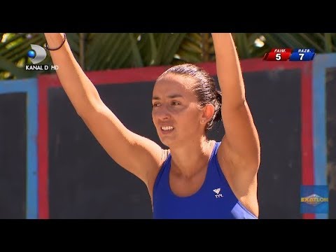 Exatlon Romania (11.02.2018) - Joc incredibil intre cele 2 echipe! Ep 21, Partea 2