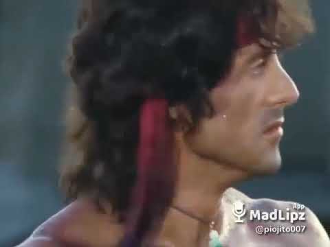 Rambo enojado - solo pollo