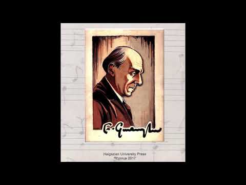 Barsegh Kanachian - Karmir fstan (Armenian folk song)