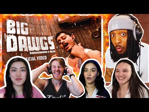 [Reaction Mashup] Hanumankind Big Dawgs Ft  Kalmi Official Music Video