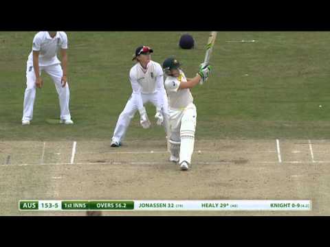 Women's Ashes highlights - Australia close day 1 on 268-8