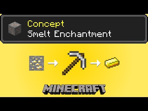 Smelt Enchantment - Minecraft Concept