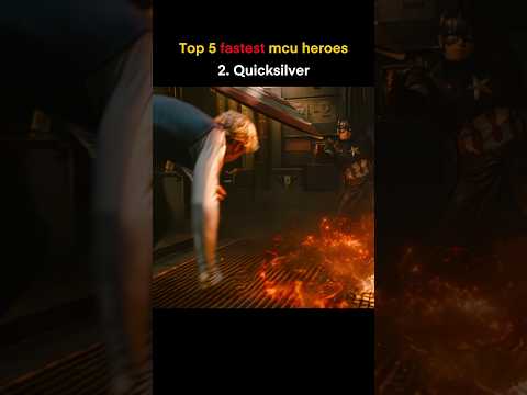 fastest mcu superheroes #shorts