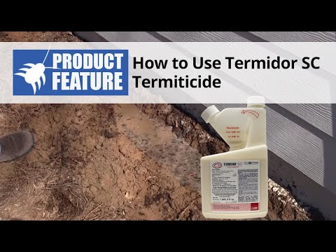  How to Apply Termidor SC Termiticide as a Termite Treatment Video 