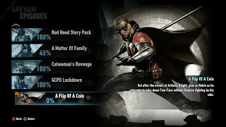 Batman Arkham Knight Arkham Episode A Flip Of A Coin