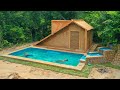 100Days Building Luxury Dream Underground House And Underground Swimming Pool