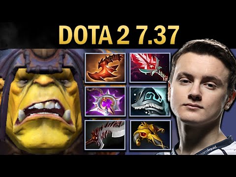 Alchemist Dota 2 7.37 Miracle with Shivas and 1000 GPM - TI14
