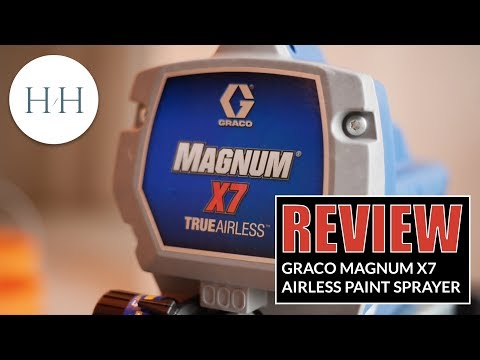 Graco Magnum X7 Airless Paint Sprayer Review (and priming a whole home!)